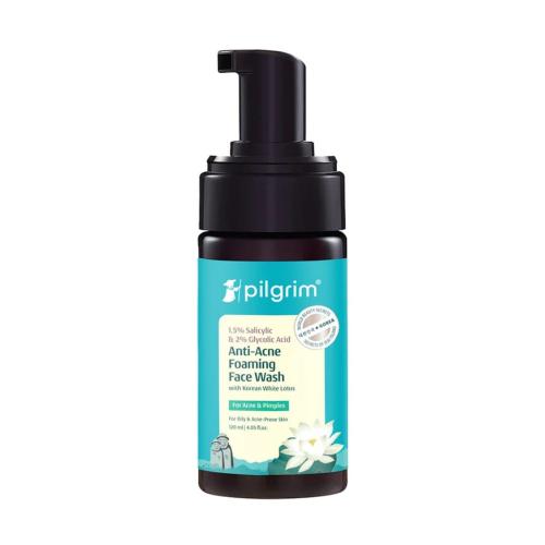 Picture of Pilgrim Salicylic & Glycolic Acid Foaming Face Wash 120ml