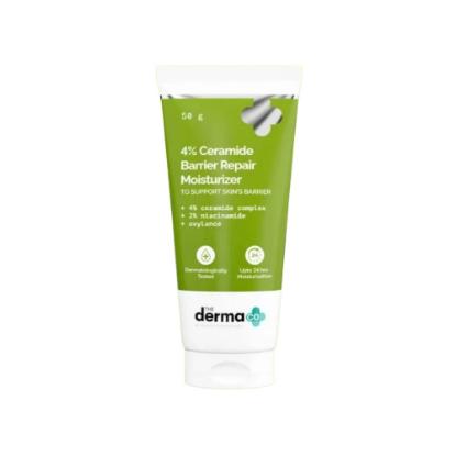 Picture of The Derma Co. 4% Ceramide Barrier Repair Moisturizer With Ceramide, Niacinamide, and Oxylance - 50 gm