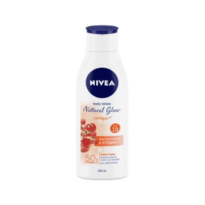 Picture of Nivea Natural Glow Body Lotion SPF15 200ml