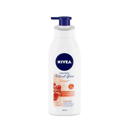 Picture of Nivea Natural Glow Body Lotion SPF15 400ml