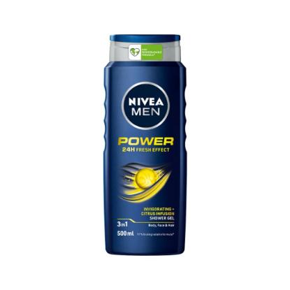 Picture of Nivea Shower Gel Power Fresh 500ml 