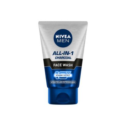 Picture of Nivea Men All-In-1 Charcoal Face Wash 50gm 