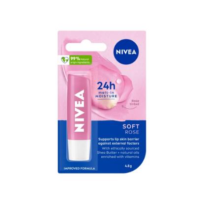Picture of Nivea Lipcare Soft Rose 4.8gm 