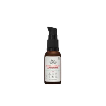 Picture of Juicy Chemistry Chilli, Horsetail and Black Seed Hair Oil 10ml