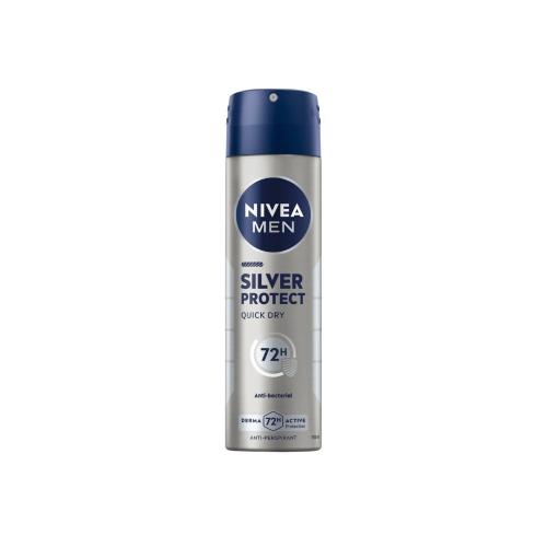 Picture of Nivea Men Silver Protect Quick Dry Spray 150ml