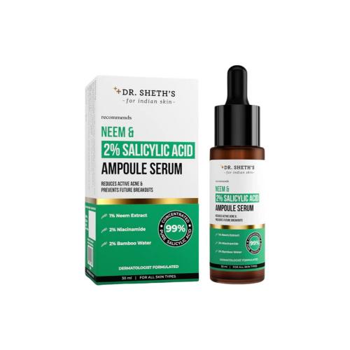 Picture of Dr. Sheth's Neem & 2% Salicylic Acid Serum 30ml 