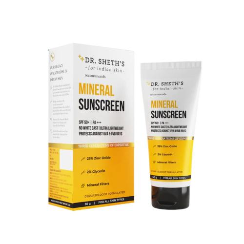 Picture of Dr. Sheth's Mineral Sunscreen 50gm 