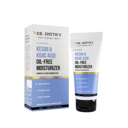 Picture of Dr. Sheth's Kesar & Kojic Acid Oil-Free Moisturizer 50gm