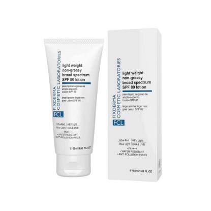 Picture of Fixderma FCL Light Weight Non-Greasy Broad Spectrum SPF 80 Lotion 50ml