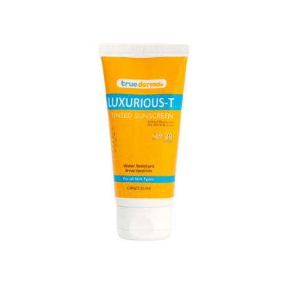 Picture of True Derma Luxurious-T Tinted Sunscreen 30 SPF Lotion 60gm