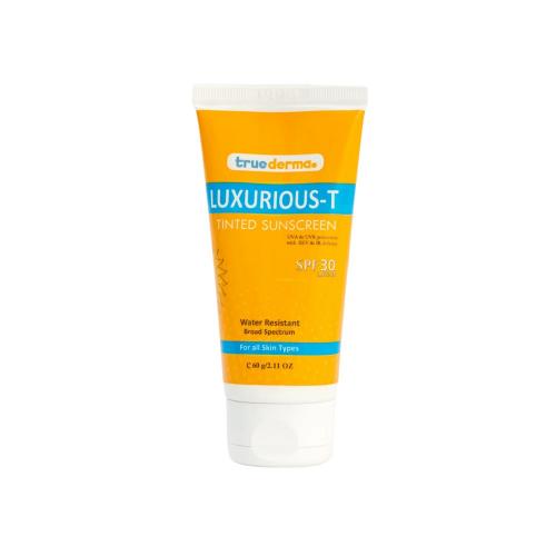 Picture of True Derma Luxurious-T Tinted Sunscreen 30 SPF Lotion 60gm