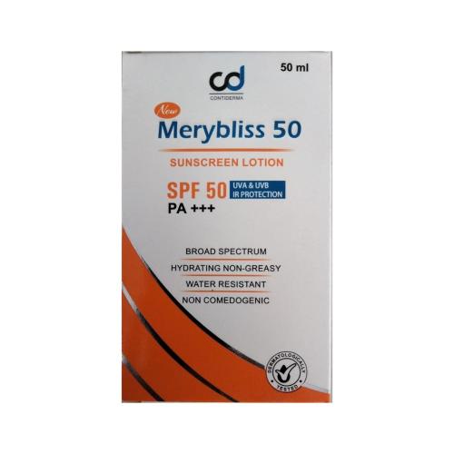 Picture of Merybliss Sunscreen SPF 50 Lotion 50ml