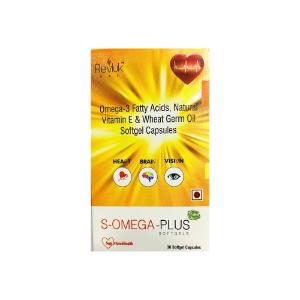 Picture of S-Omega Plus Softgel Capsule 10'S