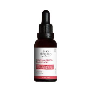 Picture of Juicy Chemistry 2% Alpha Arbutin + D-Gallic Acid Face Serum 30ml