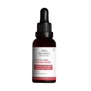 Picture of Juicy Chemistry 5% Lactic Acid + 3% Flower Acids Face Serum 30ml