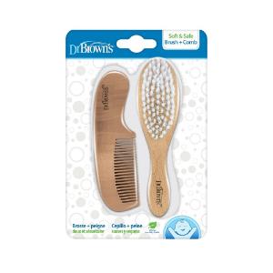 Picture of Dr. Brown's Soft and Safe Brush + Comb (HG086)