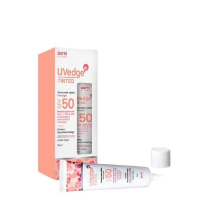 Picture of Aurel Derma UVedge Tinted Ultra Light Sunscreen SPF 50 PA++++ 50gm