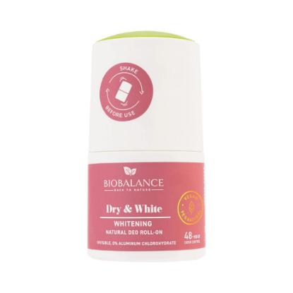 Picture of Biobalance Dry & White Whitening Natural Deo Roll-on 50ml