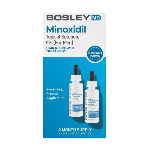 Picture of BosleyMD Men's Extra Strength Minoxidil 5% Topical (Sprayer) 2 Month Supply
