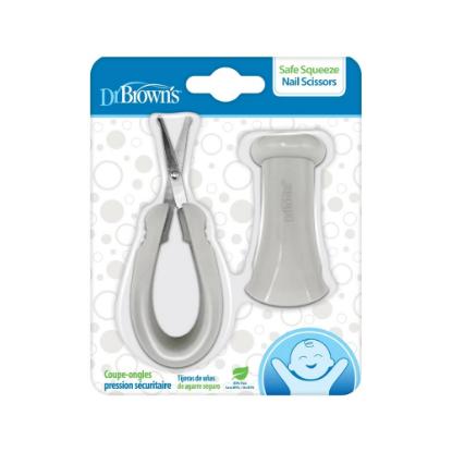 Picture of Dr. Brown's Safe Squeeze Nail Scissors (HG087)