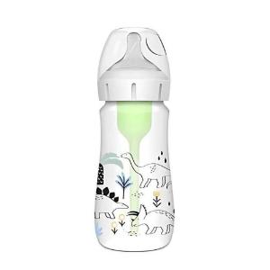 Picture of Dr. Brown's 9oz/270ml PP Options+ Wide-Neck Designer Bottle, Multi-Dino Design, 1-Pack (WB91010)