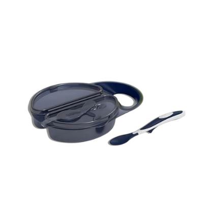 Picture of Dr. Brown's Travel Fresh Bowl and Spoon Blue, 1-Pack
