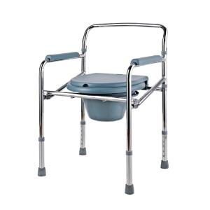 Picture of Folding Commode Chair Without Wheels