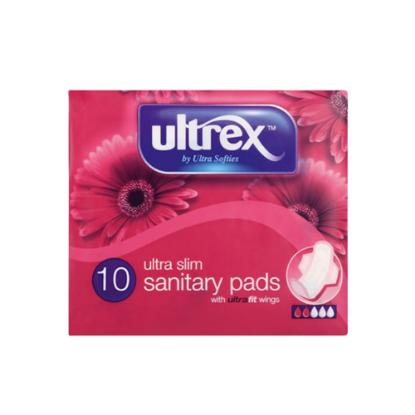 Picture of Ultrex Ultra Slim Sanitary Pads 10's