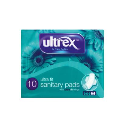 Picture of Ultrex Ultra Fit Sanitary Pads 10's