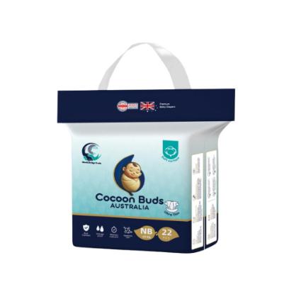 Picture of Cocoon Buds Australia Diapers NB - 22 Pcs