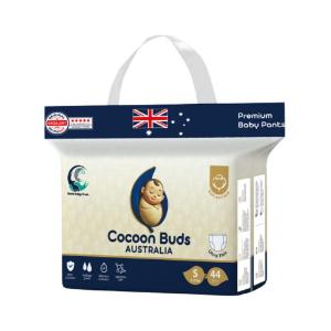 Picture of Cocoon Buds Australian Diapers S - 44 Pcs