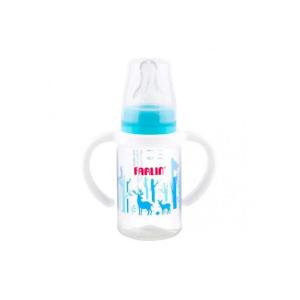 Picture of Farlin Feeding Bottle 140ml PP w/Handle 140ml AB-41013
