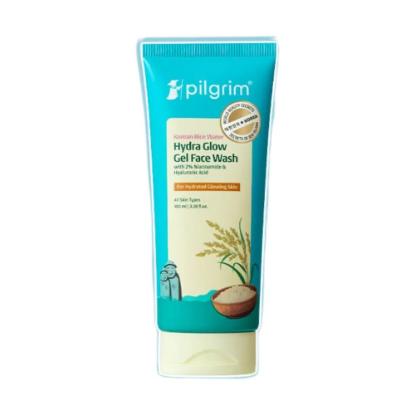 Picture of Pilgrim Korean Rice Water Hydra Glow Gel Face Wash 100ml