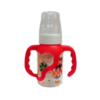 Picture of Farlin Feeding Bottle w/Holder 4OZ (NF-818)