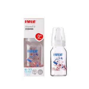 Picture of Farlin Feeding Bottle Glass 4OZ (TOP-808G)