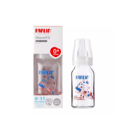 Picture of Farlin Feeding Bottle Glass 4OZ (TOP-808G)