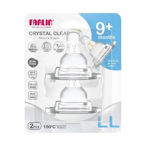 Picture of Farlin Silicone Nipple for Wide Neck 2Pcs (AC-22005)