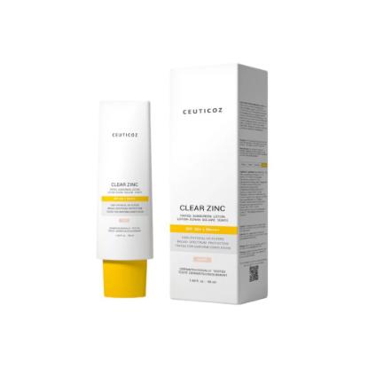 Picture of Ceuticoz Clear Zinc Tinted Sunscreen Lotion SPF 50+ PA++++ 50ml (Ivory)