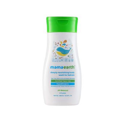 Picture of Mamaearth Deeply Nourishing Body Wash For Babies 200ml, 0-5Yrs