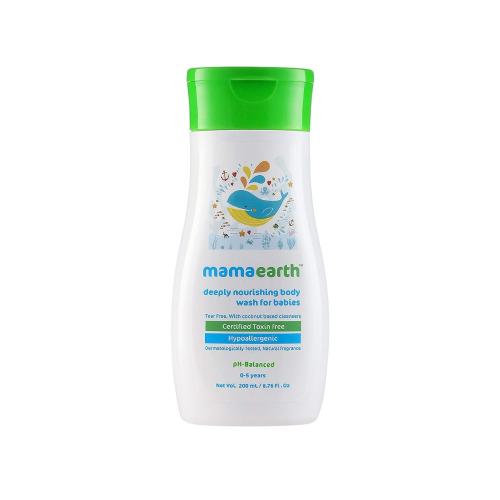 Picture of Mamaearth Deeply Nourishing Body Wash For Babies 200ml, 0-5Yrs