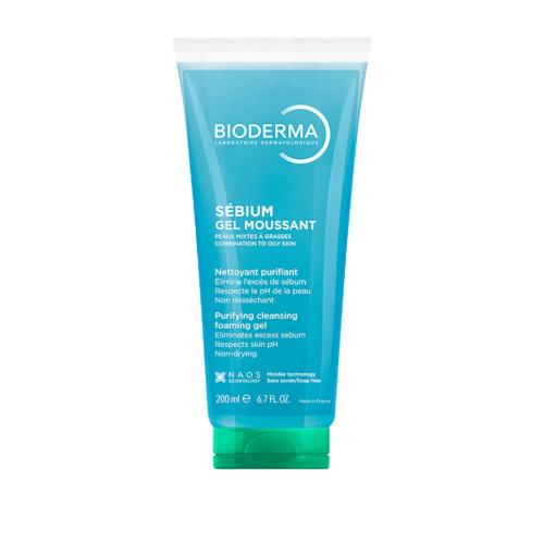 Picture of Bioderma Sebium Gel Moussant Purifying Cleansing Foaming Gel 200ml 6.67 fl. oz.