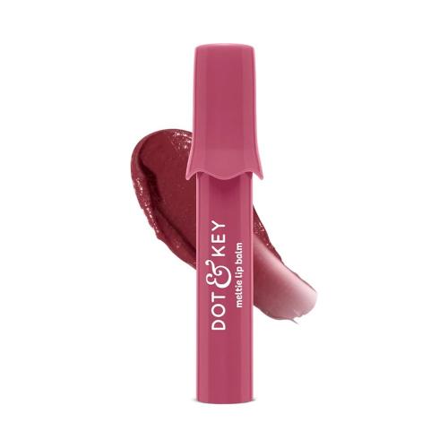 Picture of Dot & Key Meltie Lip Balm with 2% Kojic Acid SPF 50+ PA+++ 4gm - Berry Crumble