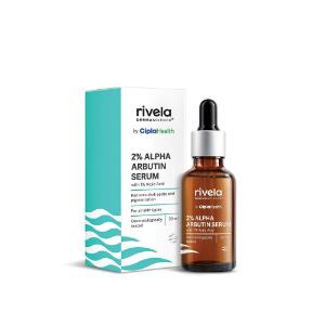 Picture of Rivela 2% Alpha Arbutin Serum with 1% Kojic Acid 30ml