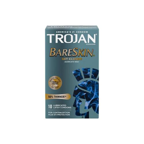 Picture of Trojan BareSkin Premium Latex Condoms 10'S