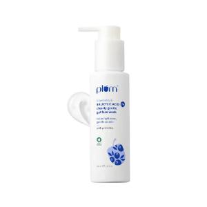 Picture of Plum 1% Salicylic Acid Clearly Gentle Gel Face Wash with Blueberry 100ml