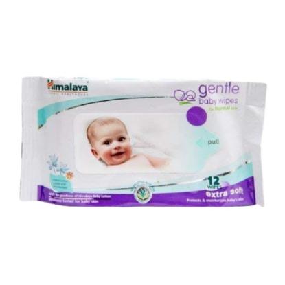 Picture of Himalaya Gentle Baby Wipes 12 Pieces