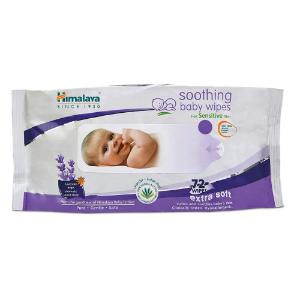 Picture of Himalaya Soothing Baby Wipes 74'S