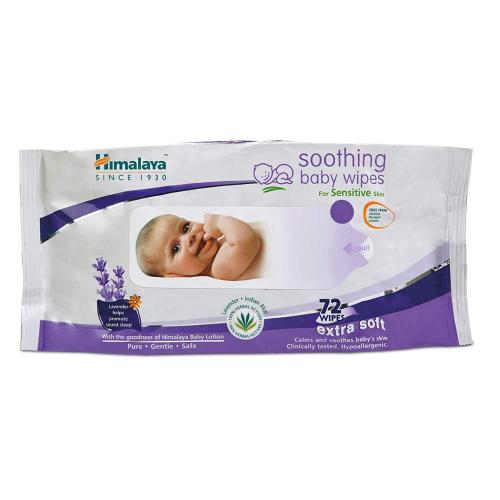 Picture of Himalaya Soothing Baby Wipes 74'S