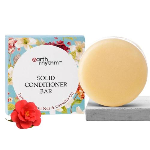 Picture of Earth Rhythm Solid Conditioner Bar with Tamanu Oil 80gm (Tin Box)
