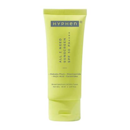 Picture of Hyphen All I Need 2-in-1 Moisturizing Sunscreen SPF 50 PA ++++, 50ml